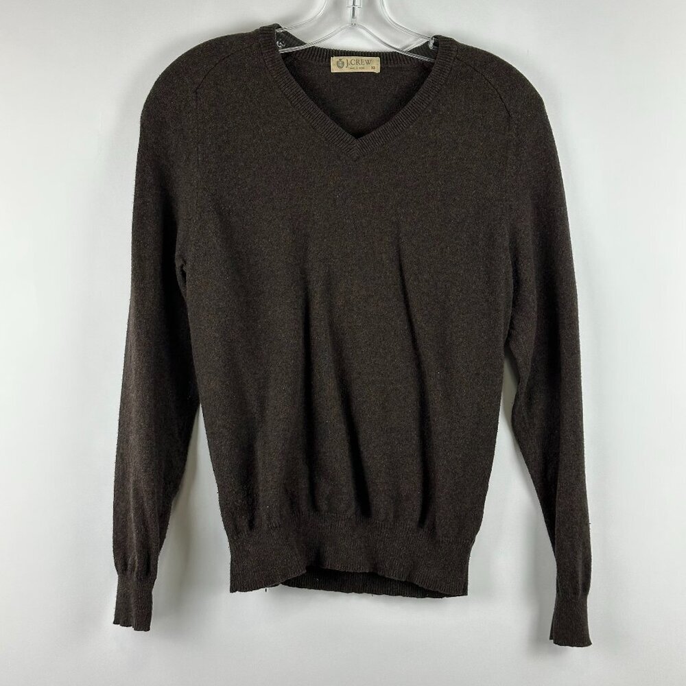 J. Crew Men's Midweight V-Neck Pull Over Sweater